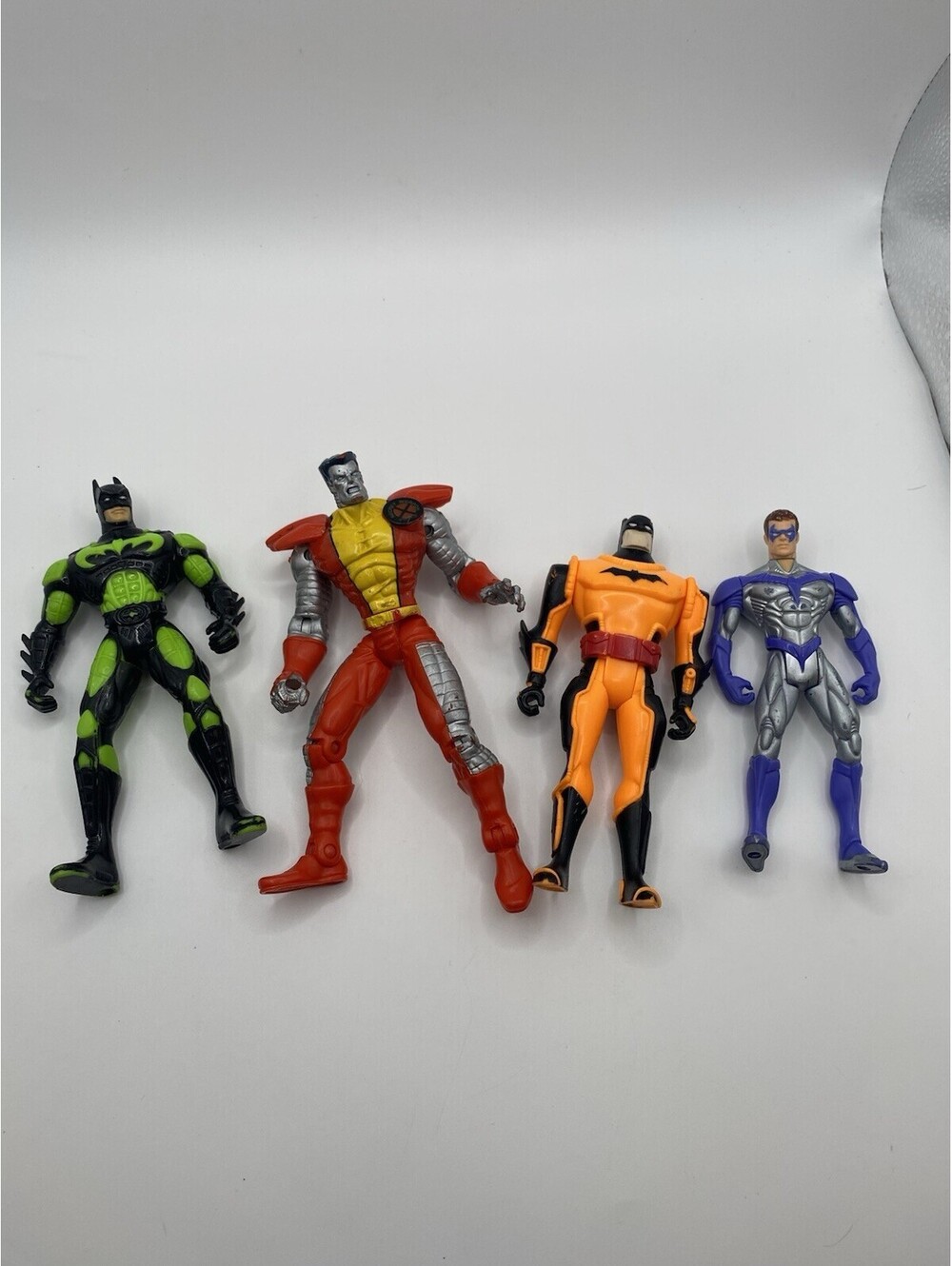 Marvel 4 Figure Toy Lot X-men Batman Vintage